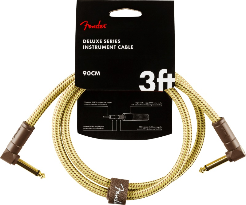 Cabo Fender Deluxe Series P10 Angular/Ang...