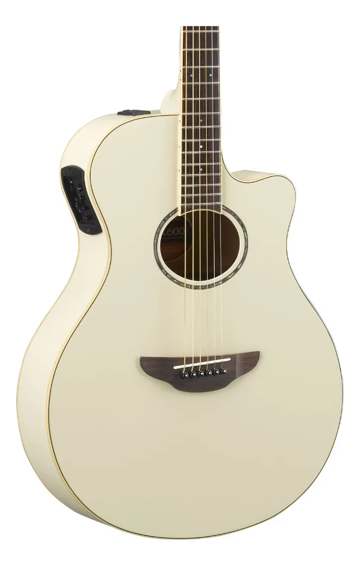 Violão Yamaha Elétrico Aço APX600 Vintage...