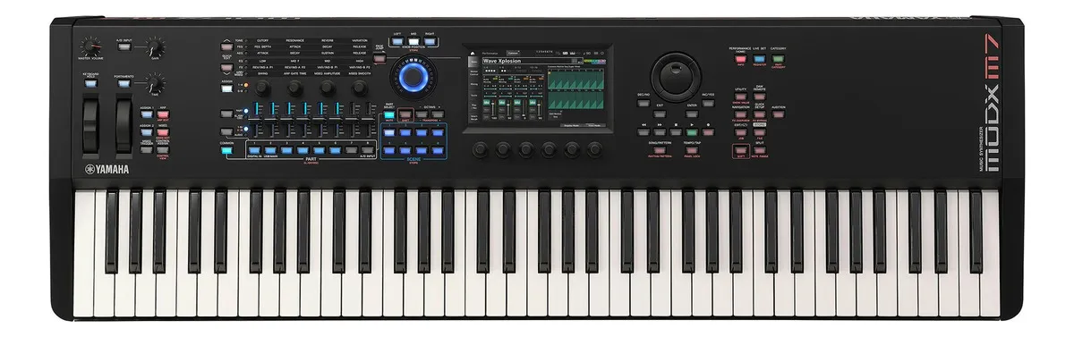 Teclado Yamaha MODXM7 Sintetizador 76 Teclas