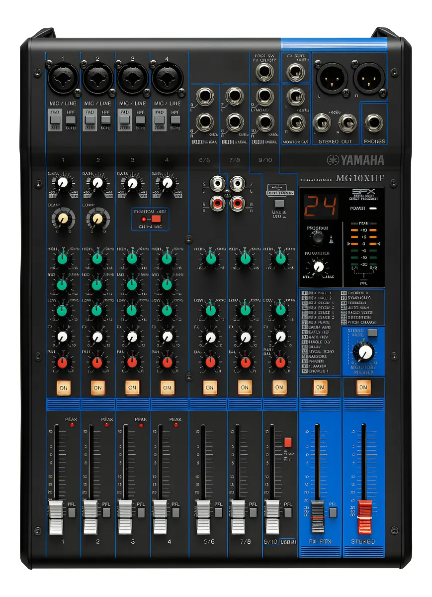 Mesa de Som Yamaha MG10XUF