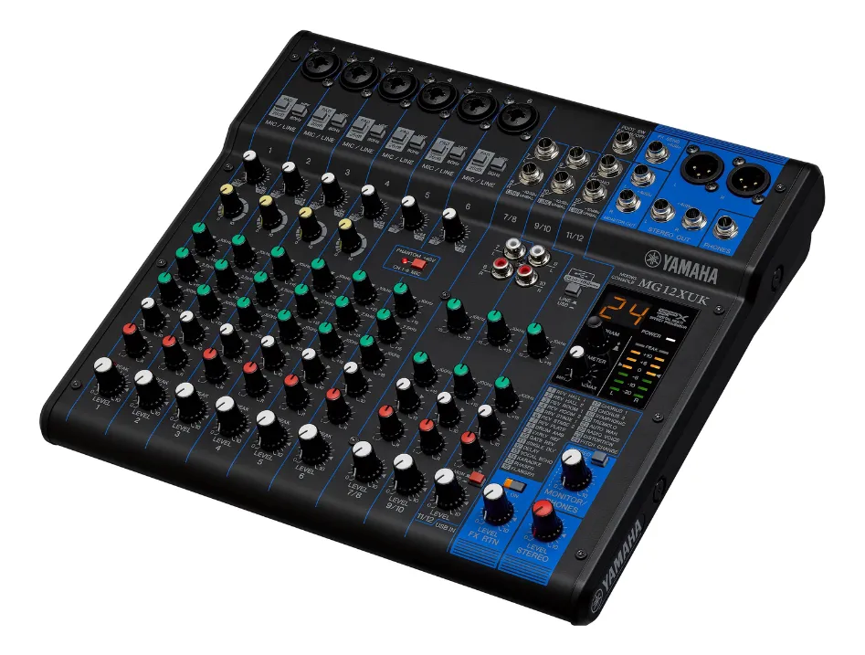 Mesa de Som Yamaha MG12XUK