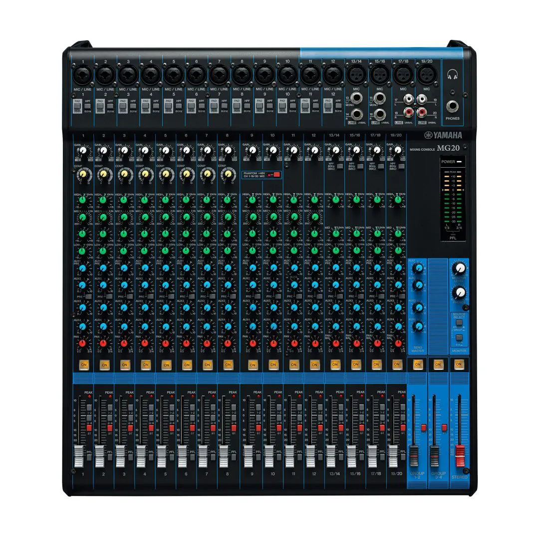 Mesa de Som Yamaha MG20