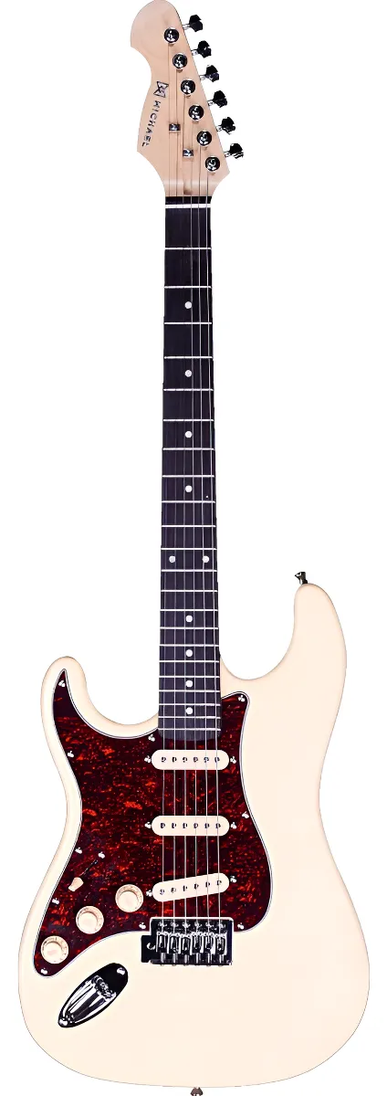 Guitarra Michael ST Canhota GM217N LH CR
