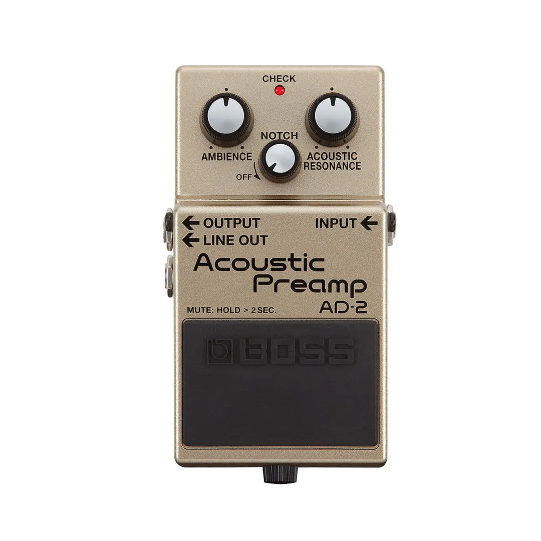 Pedal Boss Acoustic PreAmp AD2