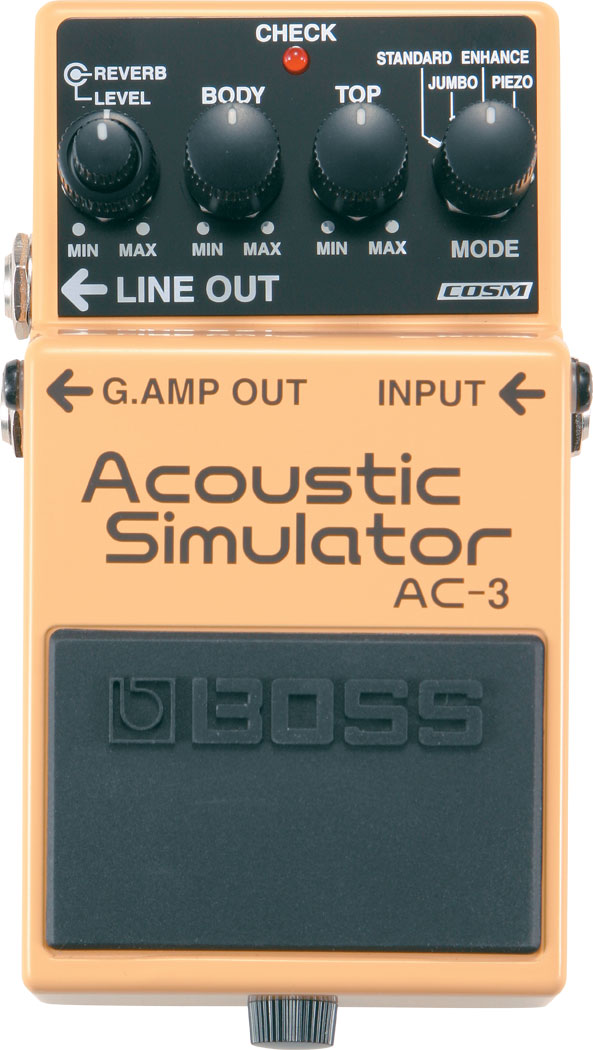 PEDAL BOSS ACOUSTIC SIMULATOR AC3