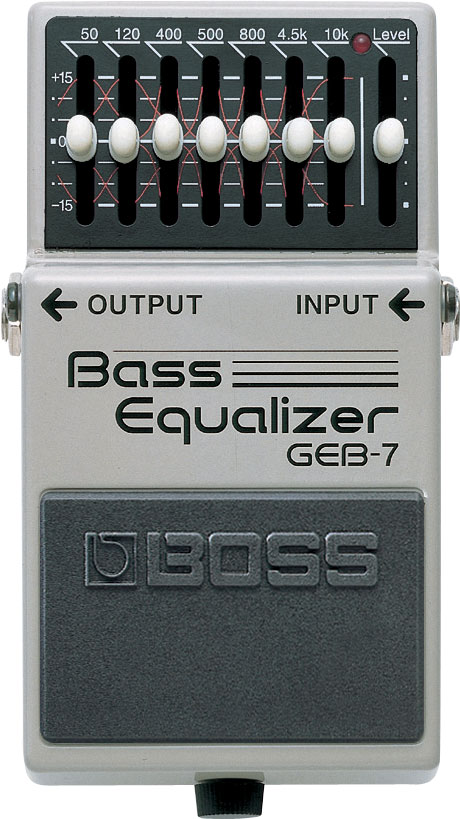Pedal Boss Bass Equalizer GEB7