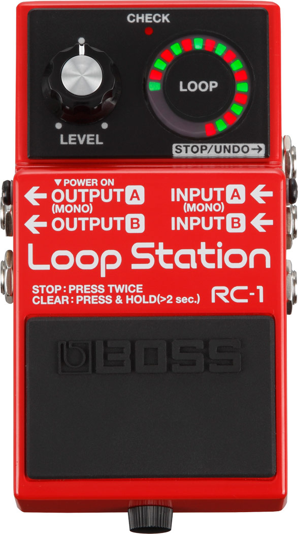 PEDAL BOSS LOOP STATION RC1