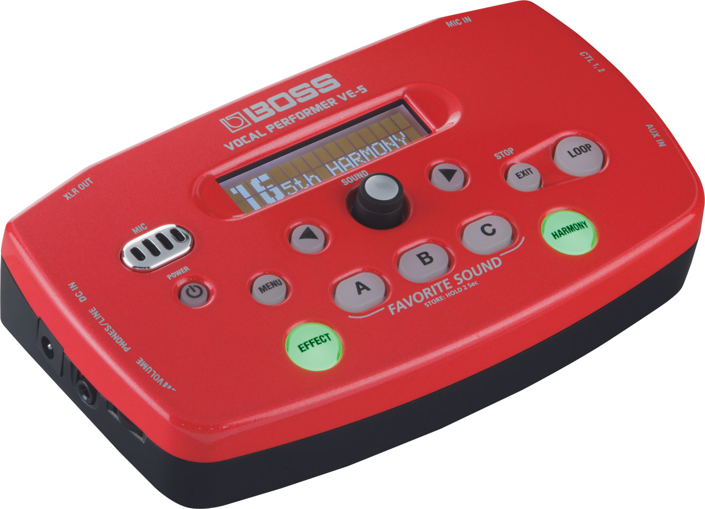 PEDAL BOSS VOZ VE5 RED