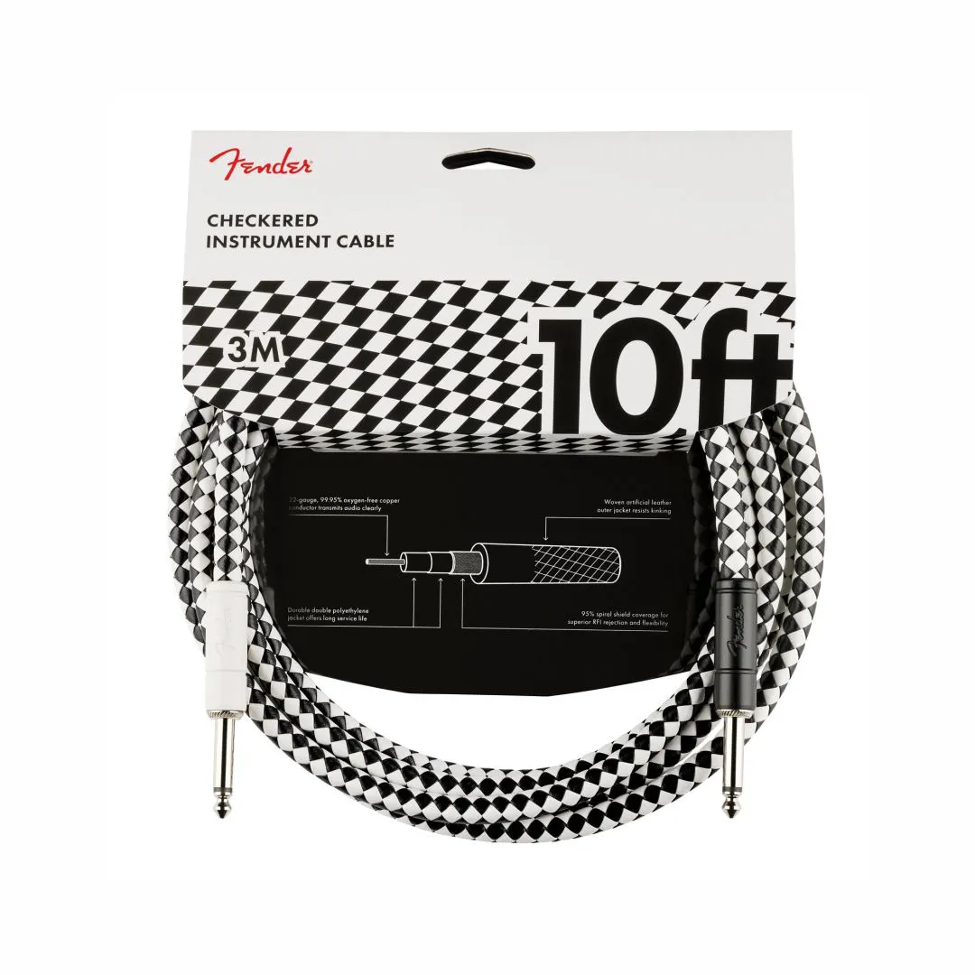 Cabo de Instrumento Fender Checkerboard P...