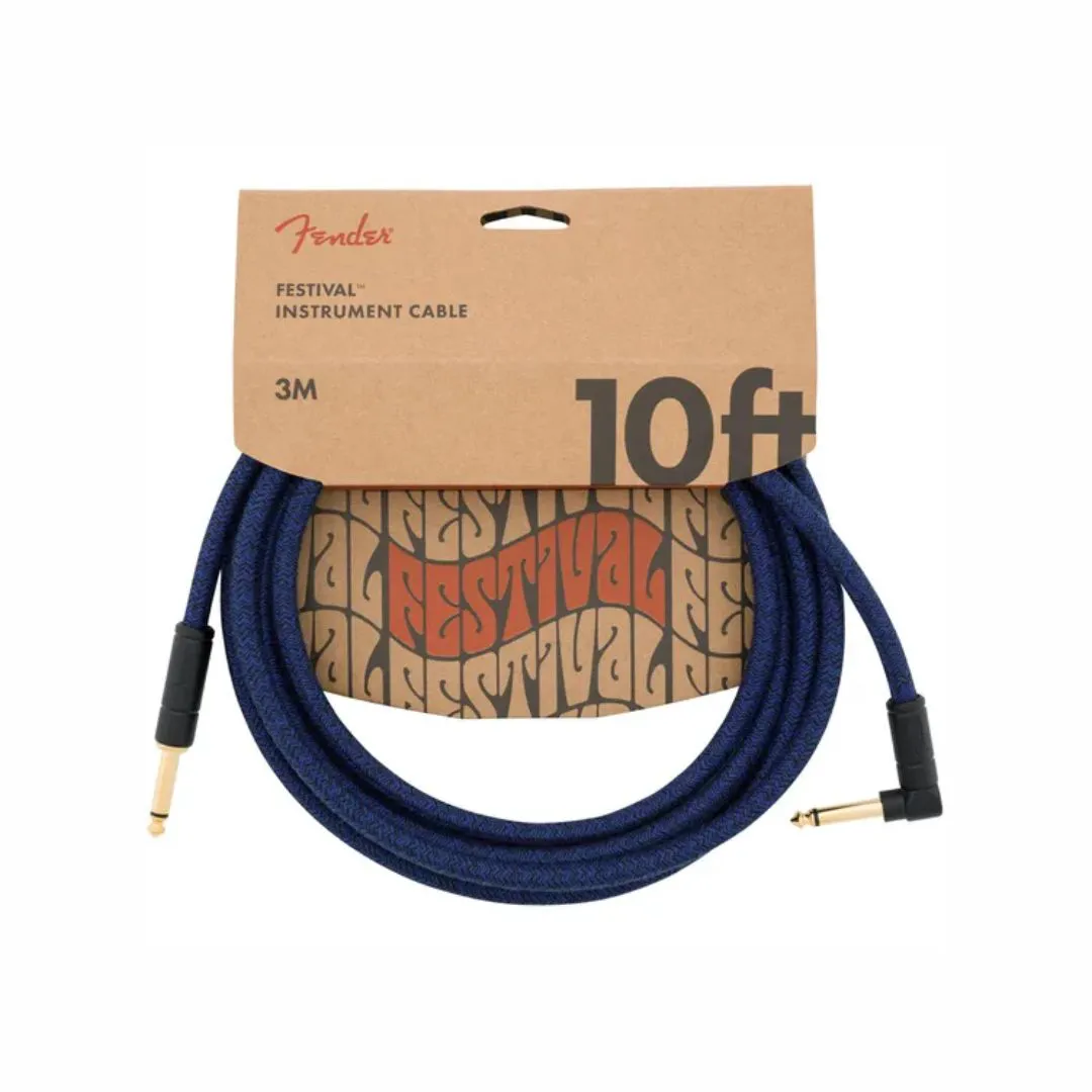 Cabo de Instrumento Fender Festival Blue ...