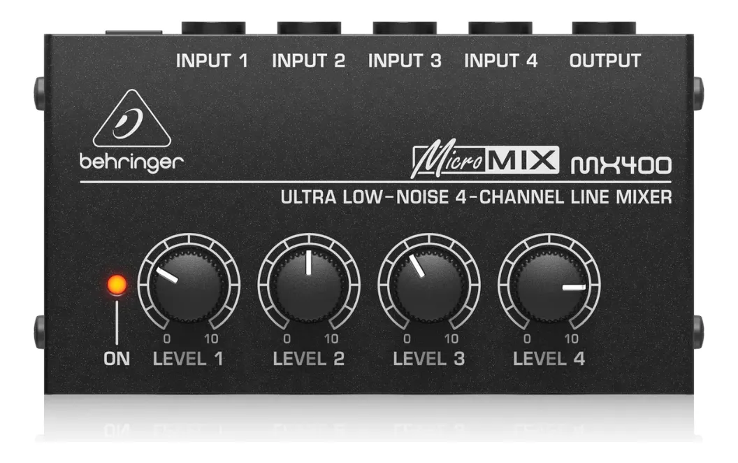 Mixer de 4 Canais Micro Mixer MX-400 - Be...