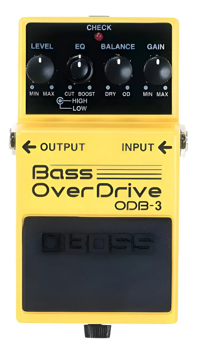 Pedal BOSS ODB-3 Bass OverDrive para Cont...