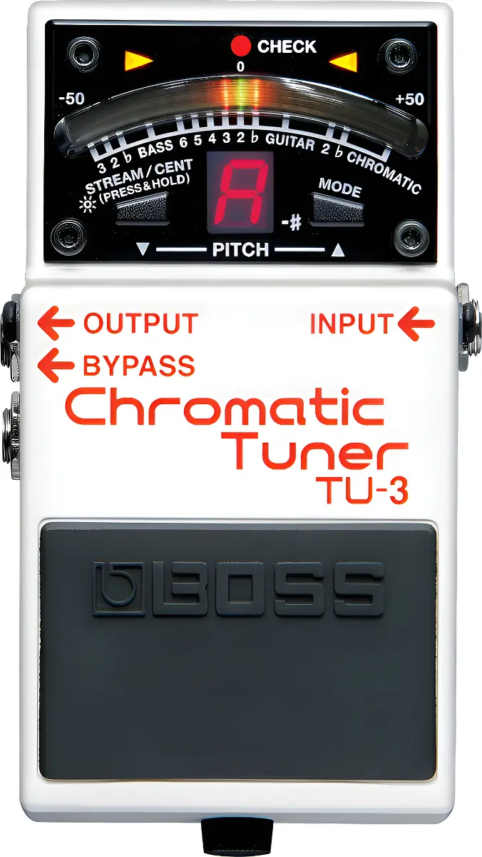 Pedal Afinador Cromático BOSS TU-3 para G...