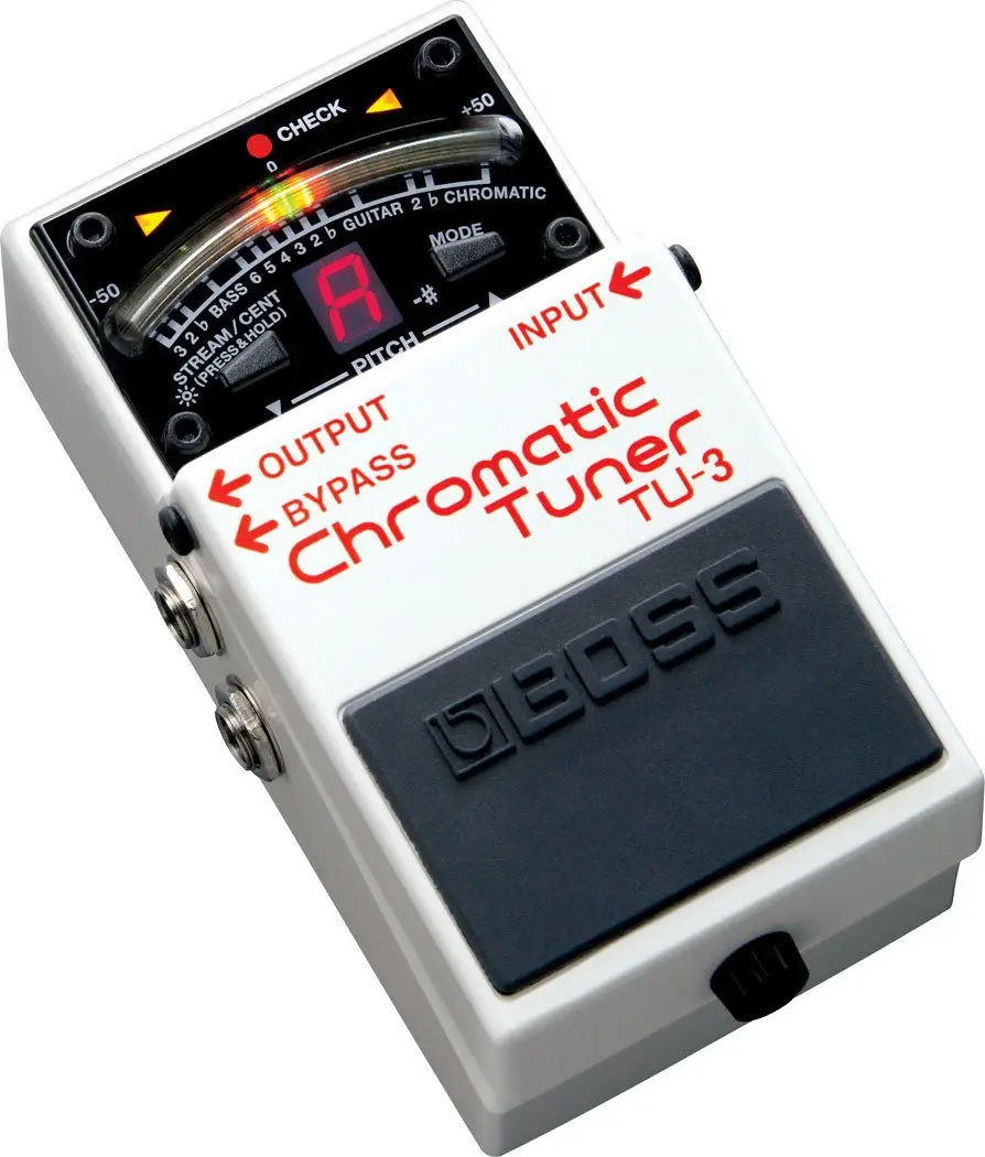 Pedal Afinador Cromático BOSS TU-3 para G...