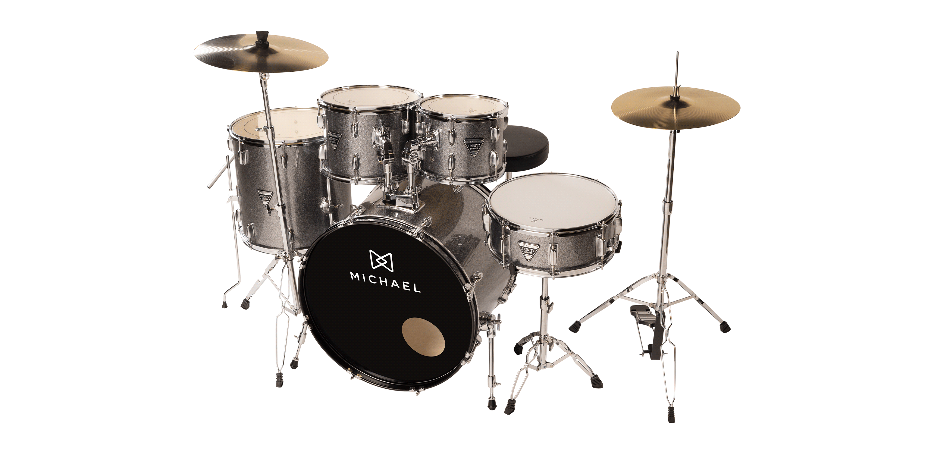 Bateria Acústica Michael Trinity DMT222 G...