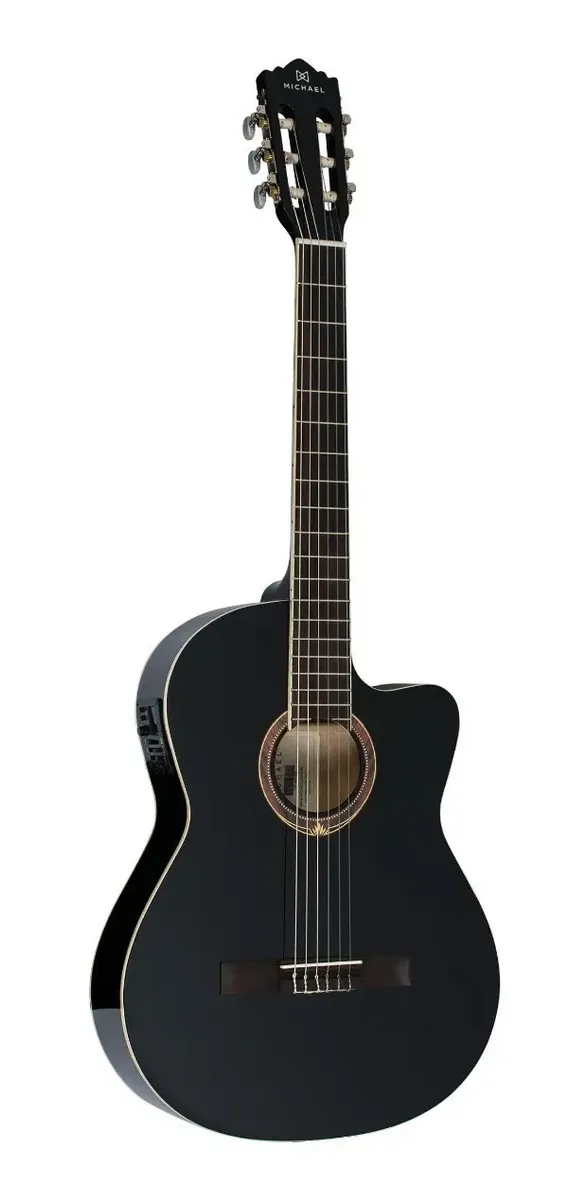 Violão Michael Electra Semiflat Elétrico ...