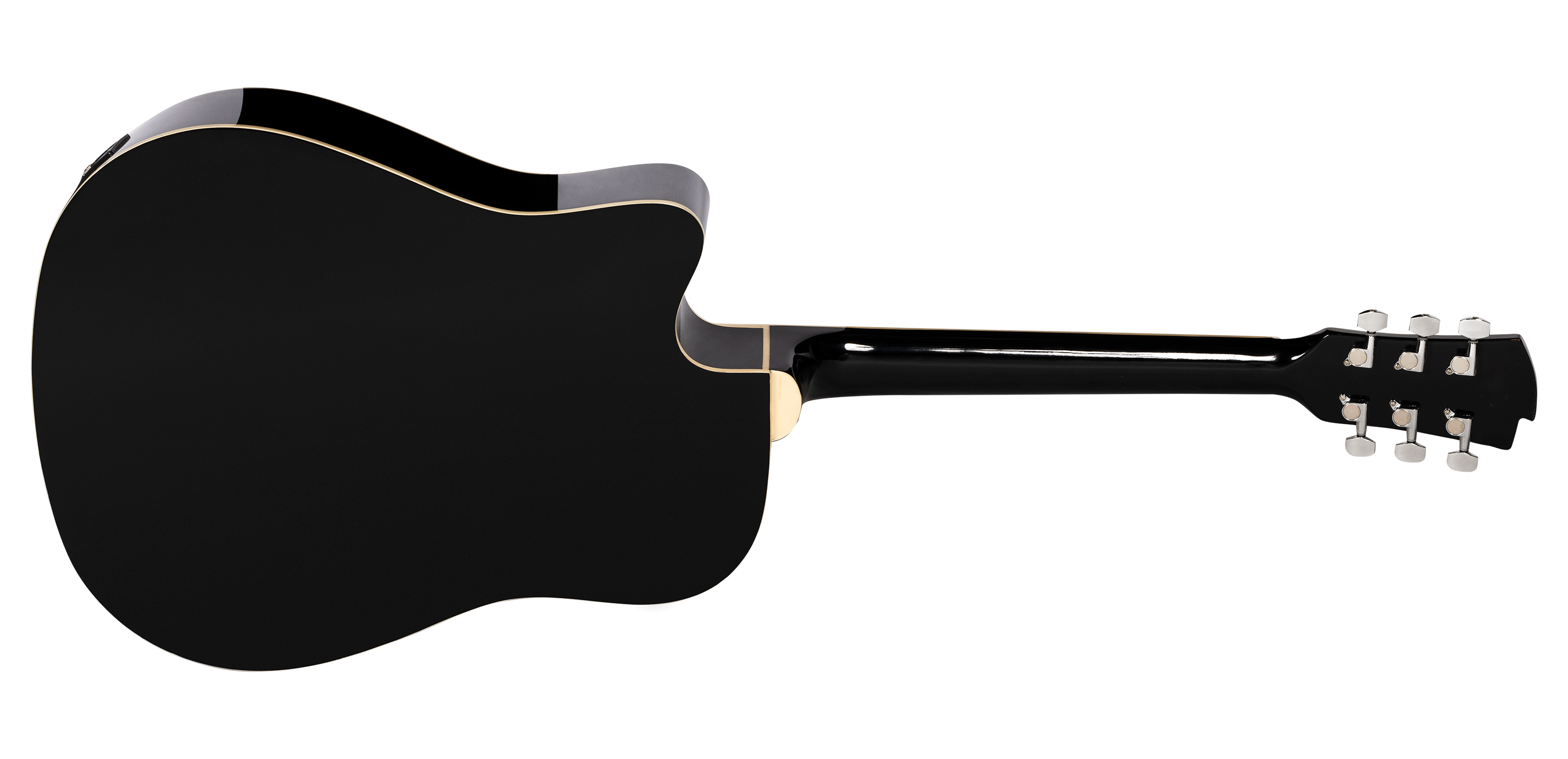 Violão Michael Folk Cutaway Elétrico Aço ...