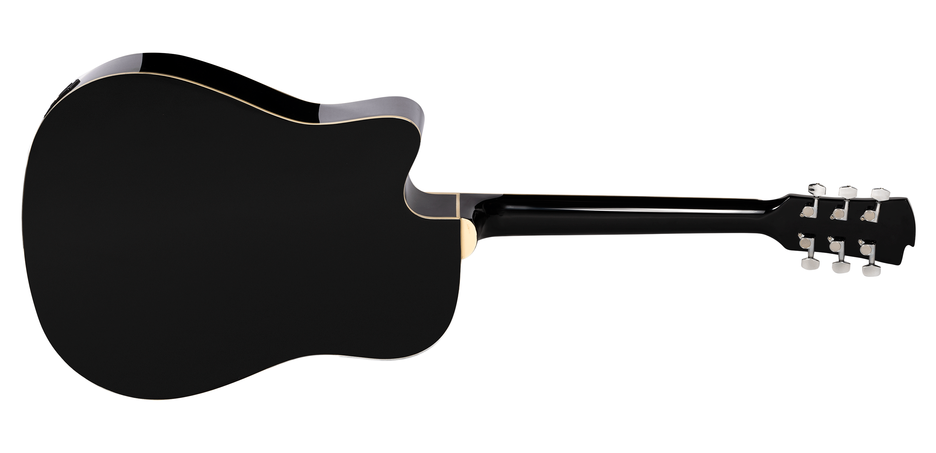 Violão Michael Folk Cutaway Elétrico Aço ...
