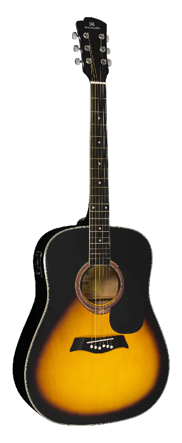 Violão Michael Folk Elétrico Aço VMF360 SM