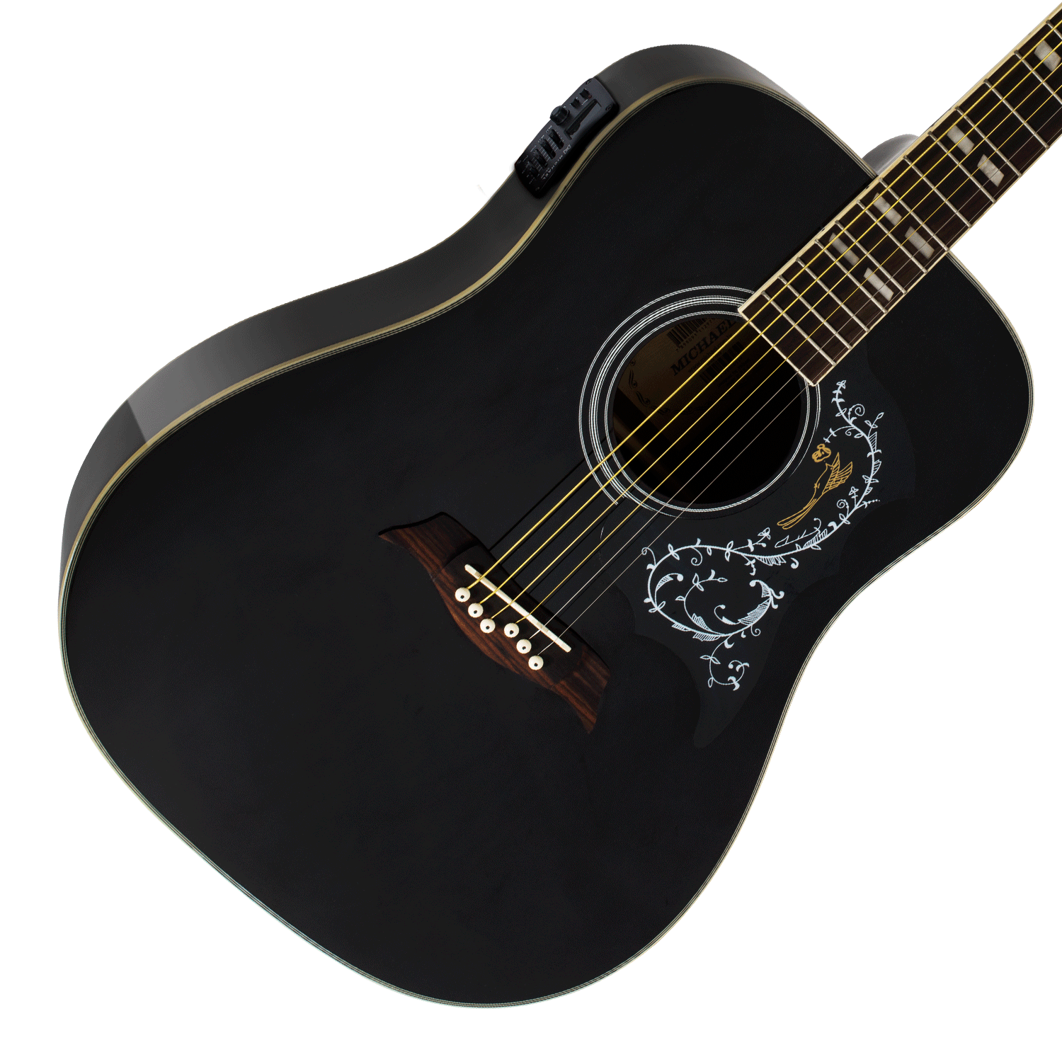 Violão Michael Galaxy Folk Elétrico VM925...