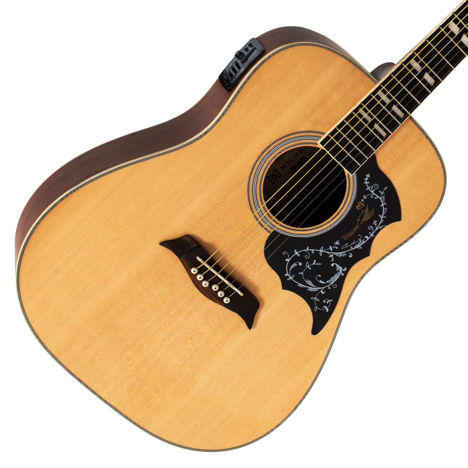 Violão Michael Galaxy Folk Elétrico VM925...