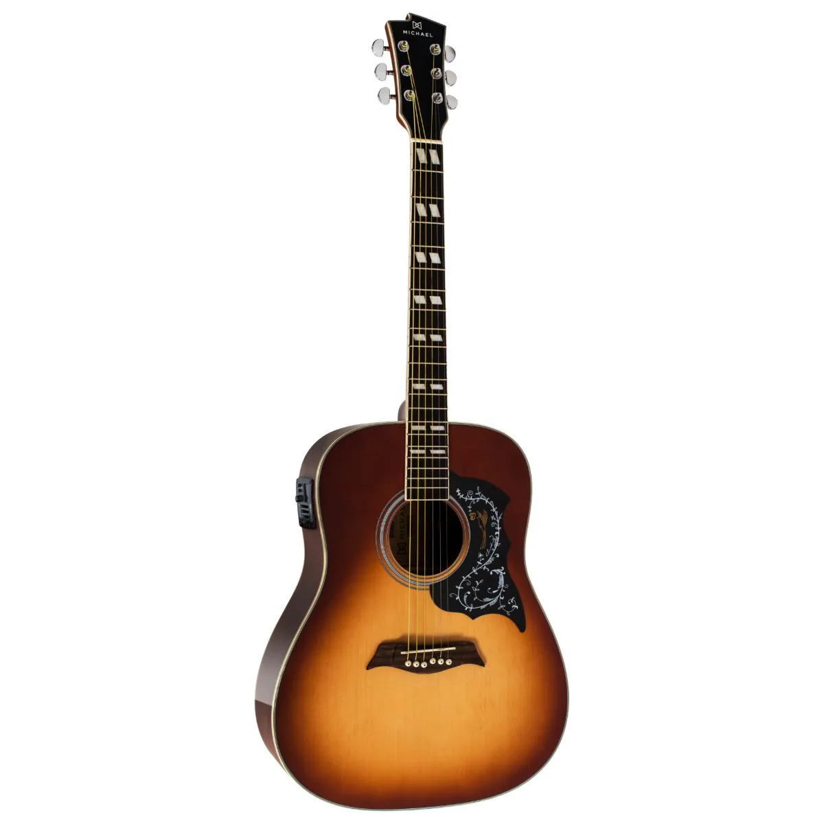 Violão Michael Galaxy Folk Elétrico VM925...