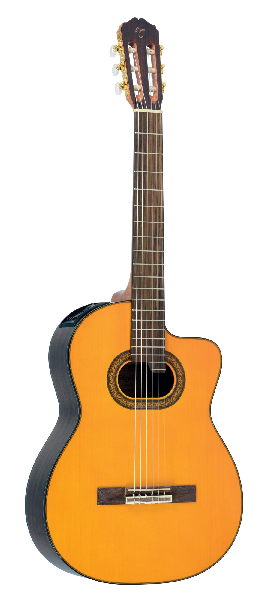 VIOLÃO TAKAMINE ELÉTRICO NYLON GC6CE