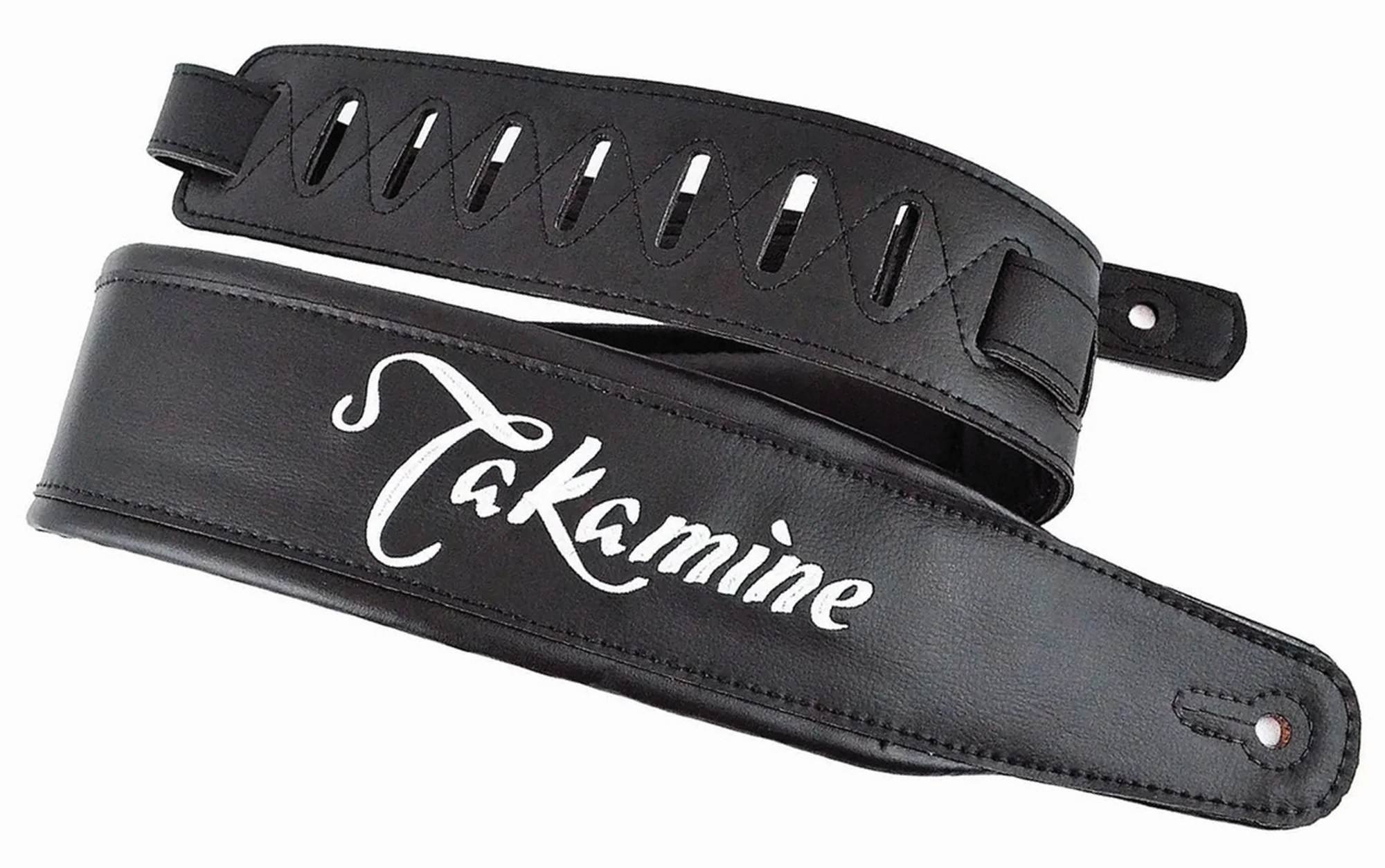 Correia Takamine TBS65 Couro Luxo Preta
