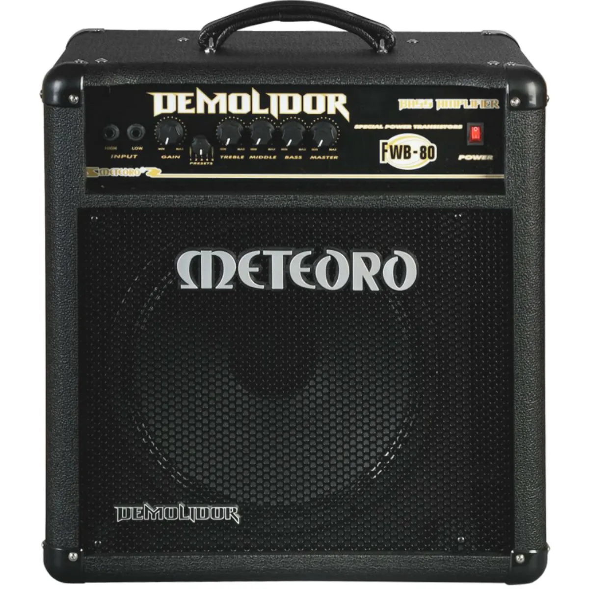 Amplificador Meteoro de Contrabaixo Demol...