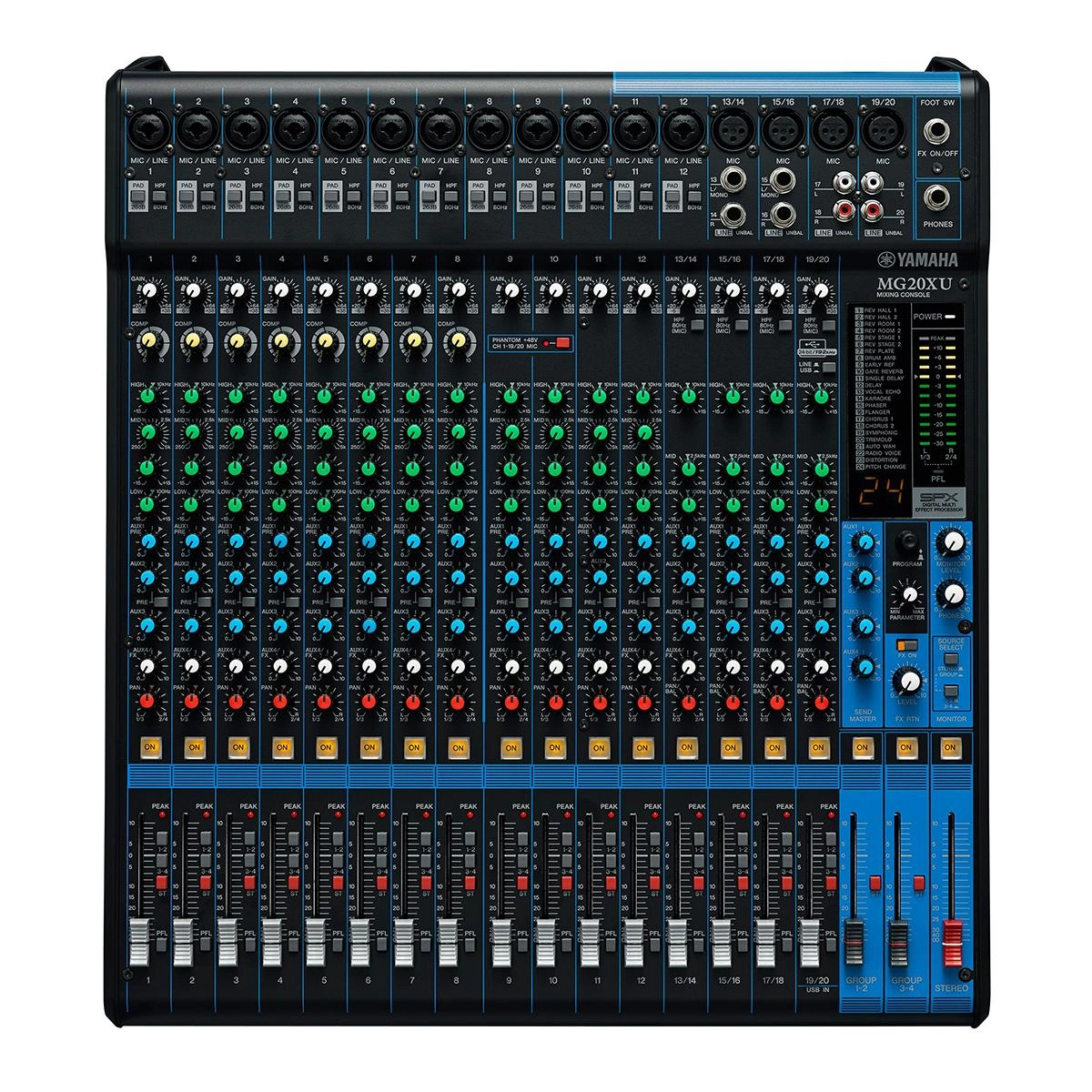 Mesa de Som Yamaha MG20XU