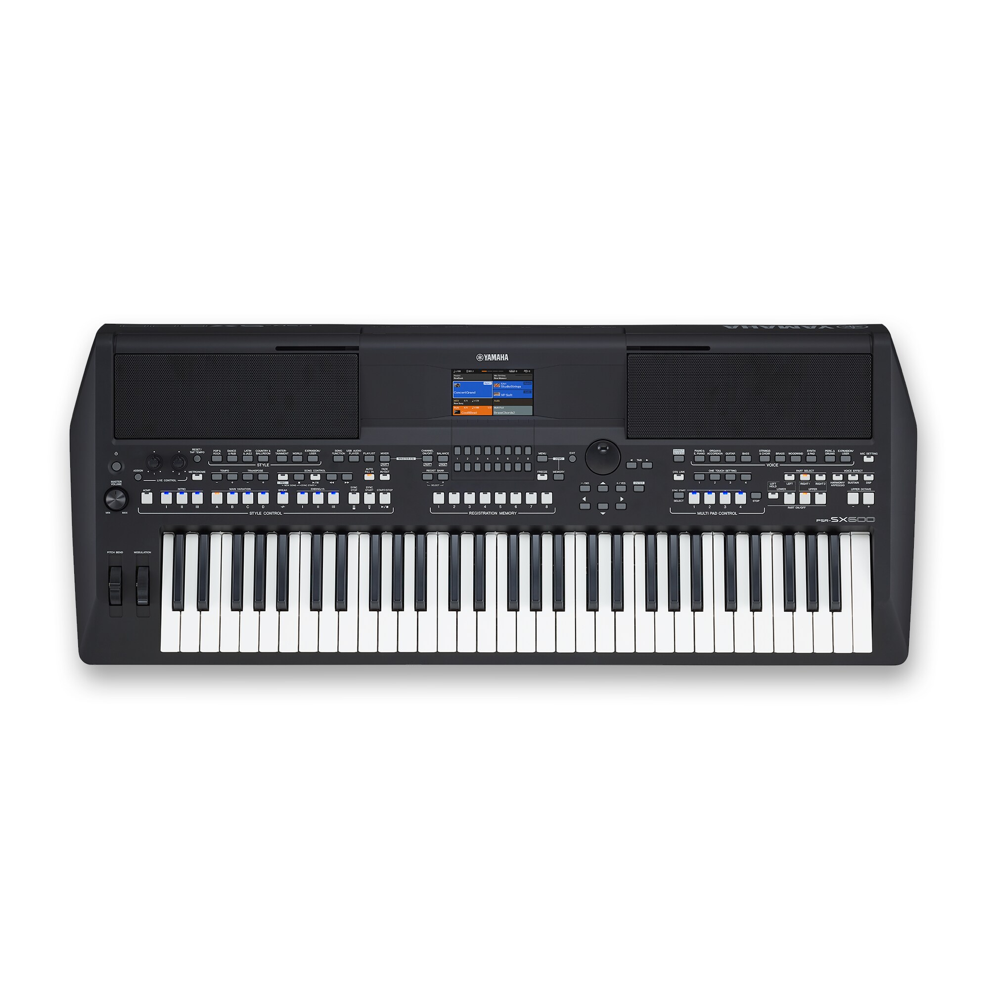 Teclado Yamaha PSR SX600 Arranjador Works...