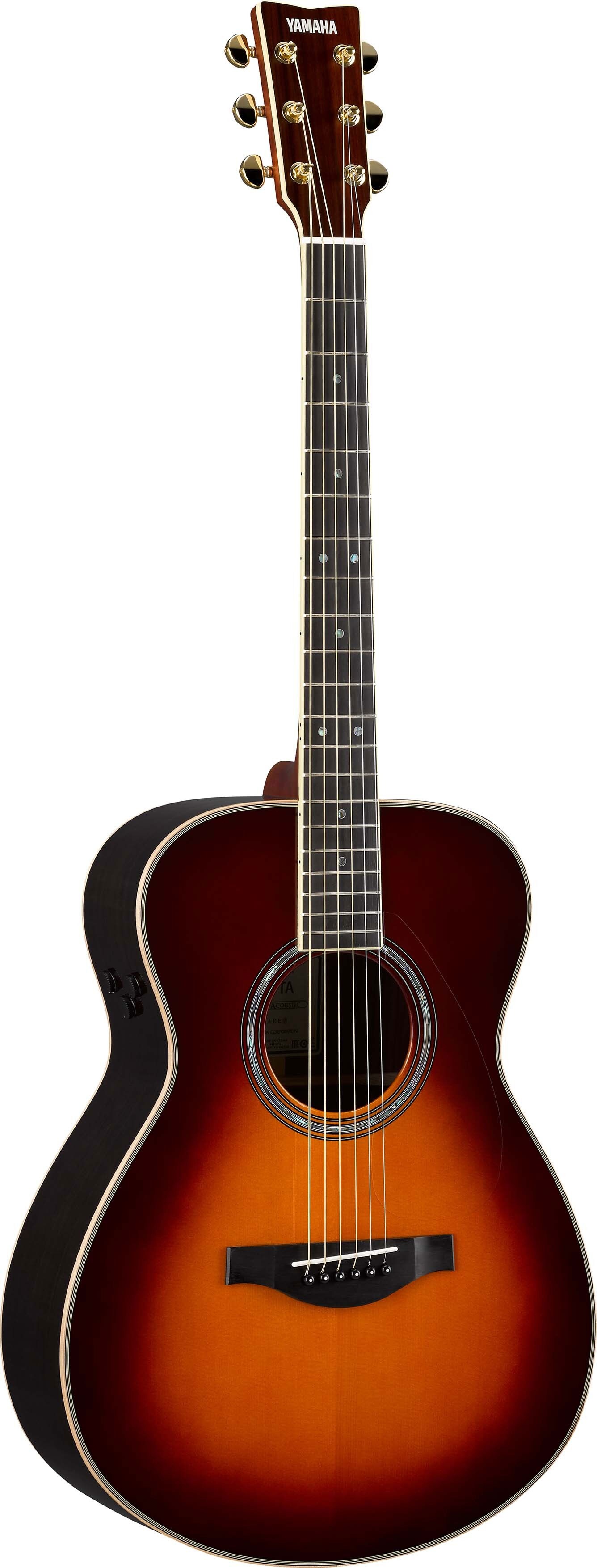 Violão Yamaha Elétrico Jumbo TransAcousti...