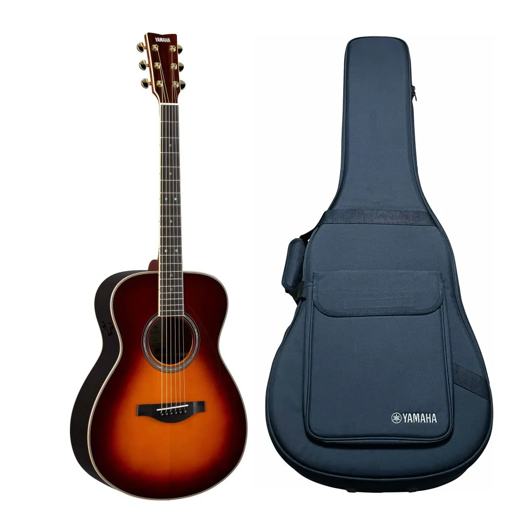 Violão Yamaha Elétrico Jumbo TransAcousti...