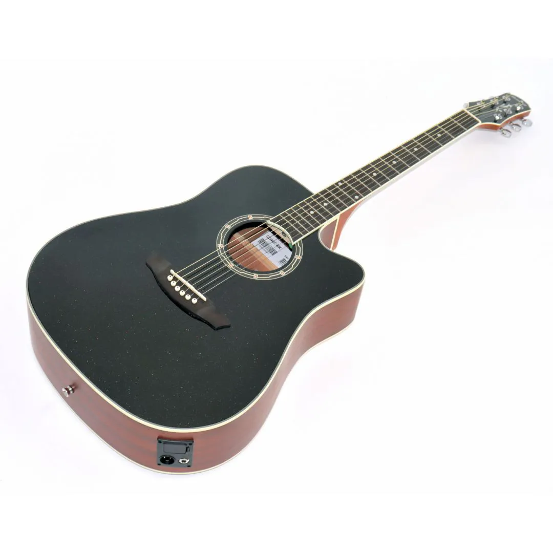 Violão Strinberg Elétrico Folk CD40C BK C...