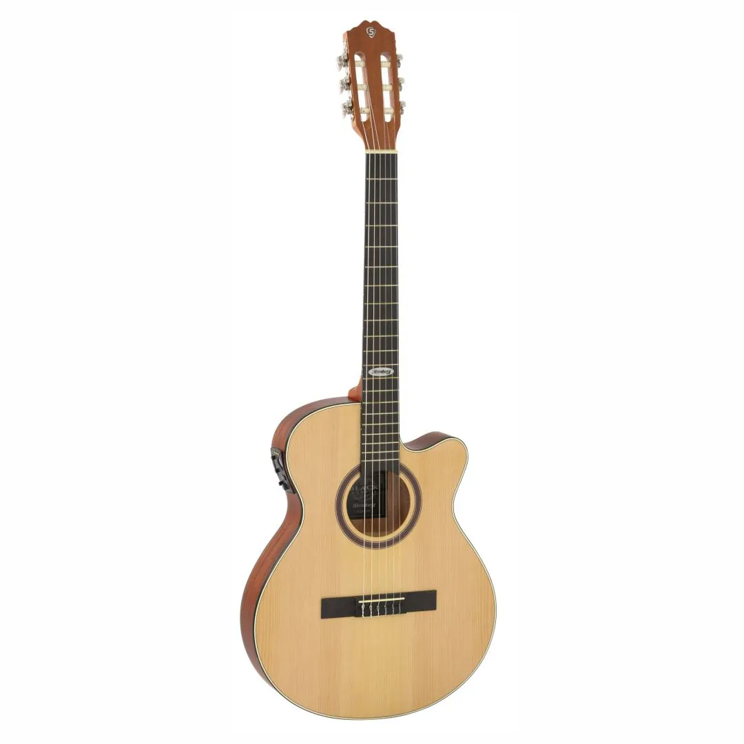 Violão Strinberg Elétrico Nylon SL200C NS...