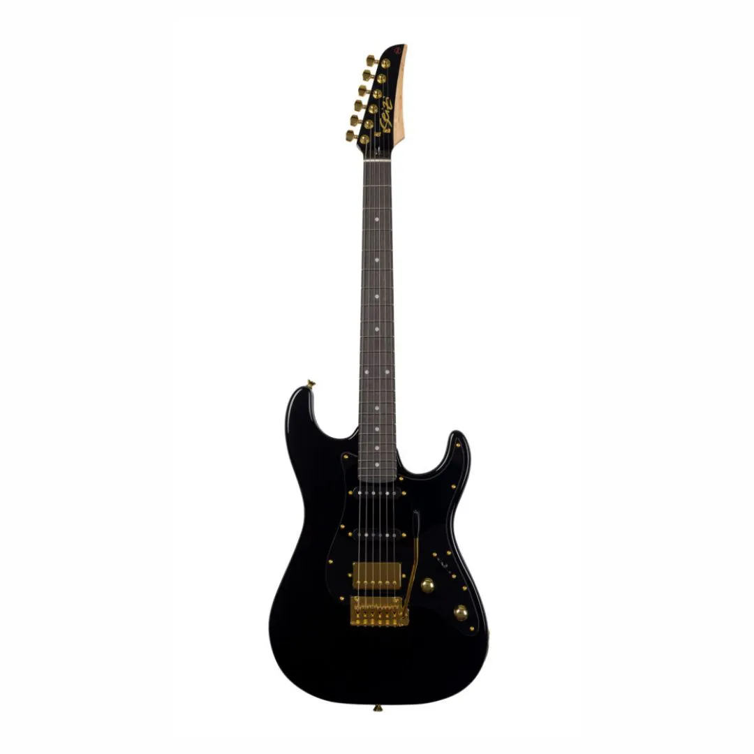 Guitarra Seizi Katana Musashi HSS PH Blac...