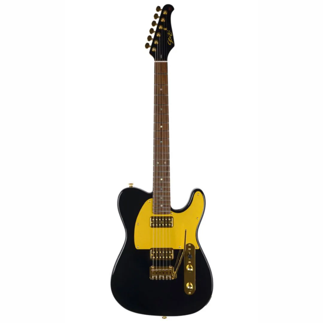 Guitarra Seizi Vintage Bonsai Black Gold