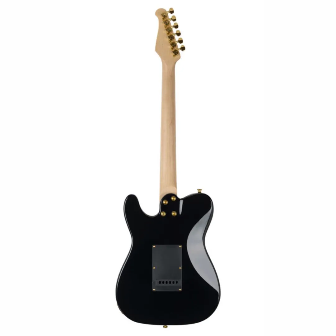 Guitarra Seizi Vintage Bonsai Black Gold
