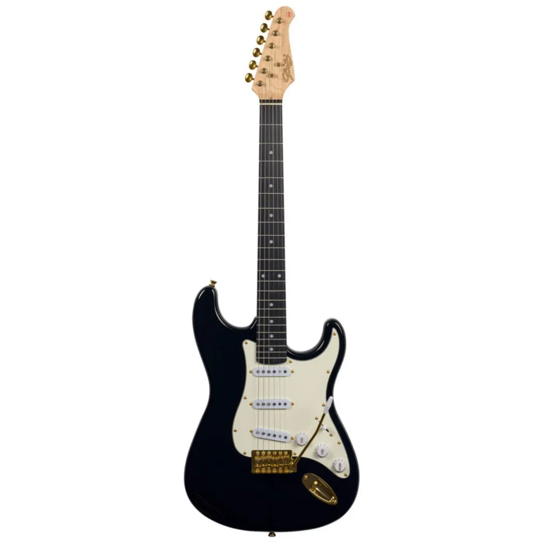 Guitarra Seizi Vintage Shinobi SSS Black ...