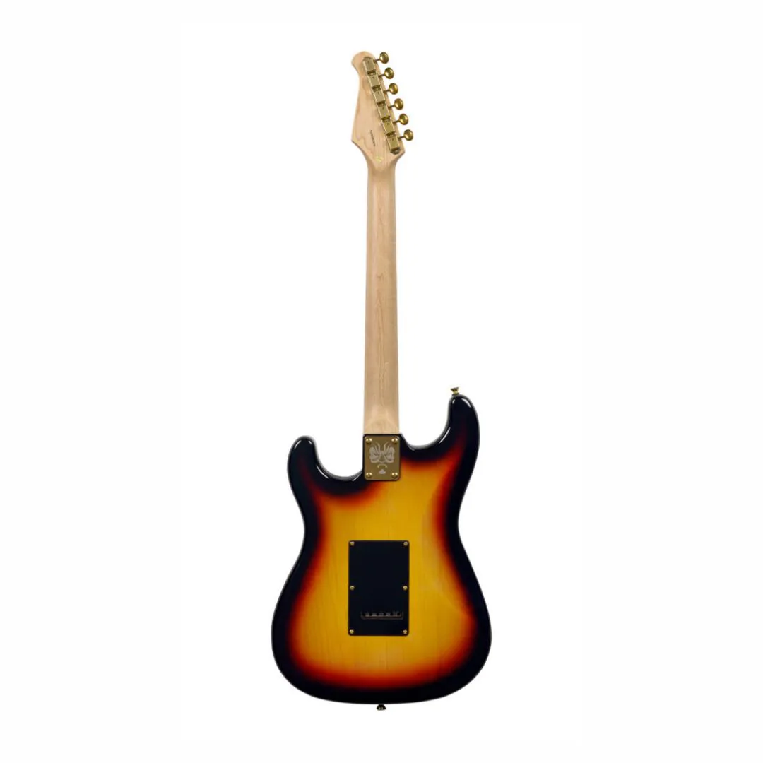 Guitarra Seizi Vintage Shinobi SSS PH Sun...