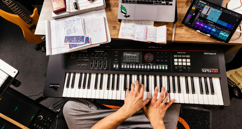 Teclado Sintetizador Roland XPS60 61 Tecl...