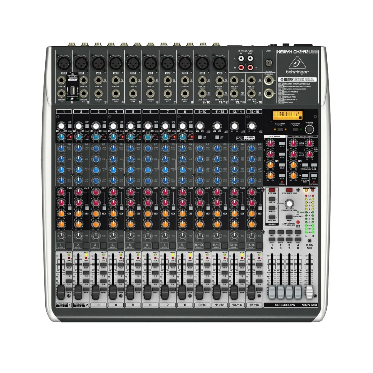 Mesa de Som Behringer Xenyx QX-2442USB