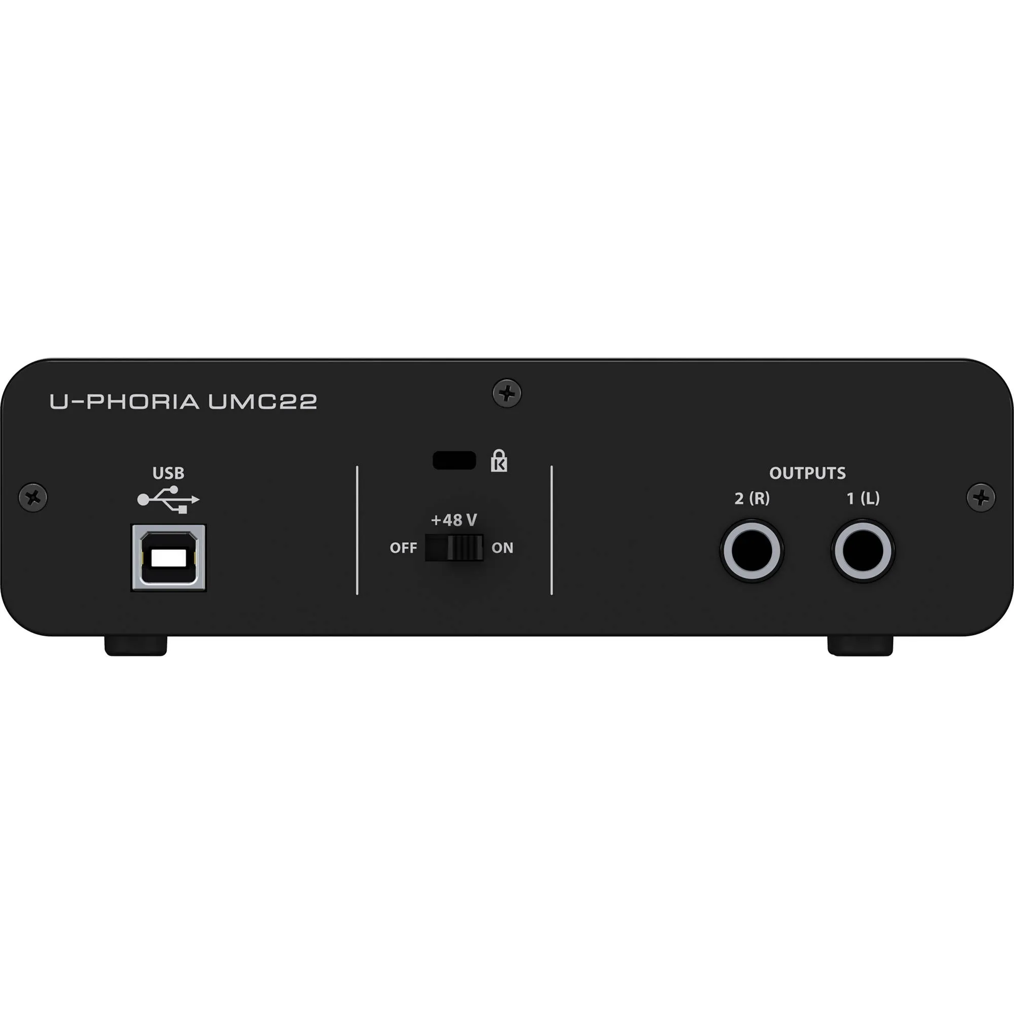 Interface de Áudio UMC22 - Behringer