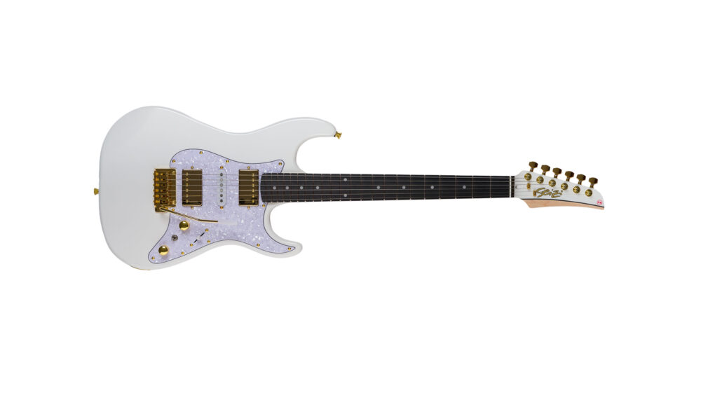 Guitarra Seizi Katana Blade HSH – Pearl W...