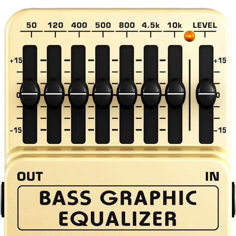 Pedal Equalizador Multi-efeito Contrabaix...