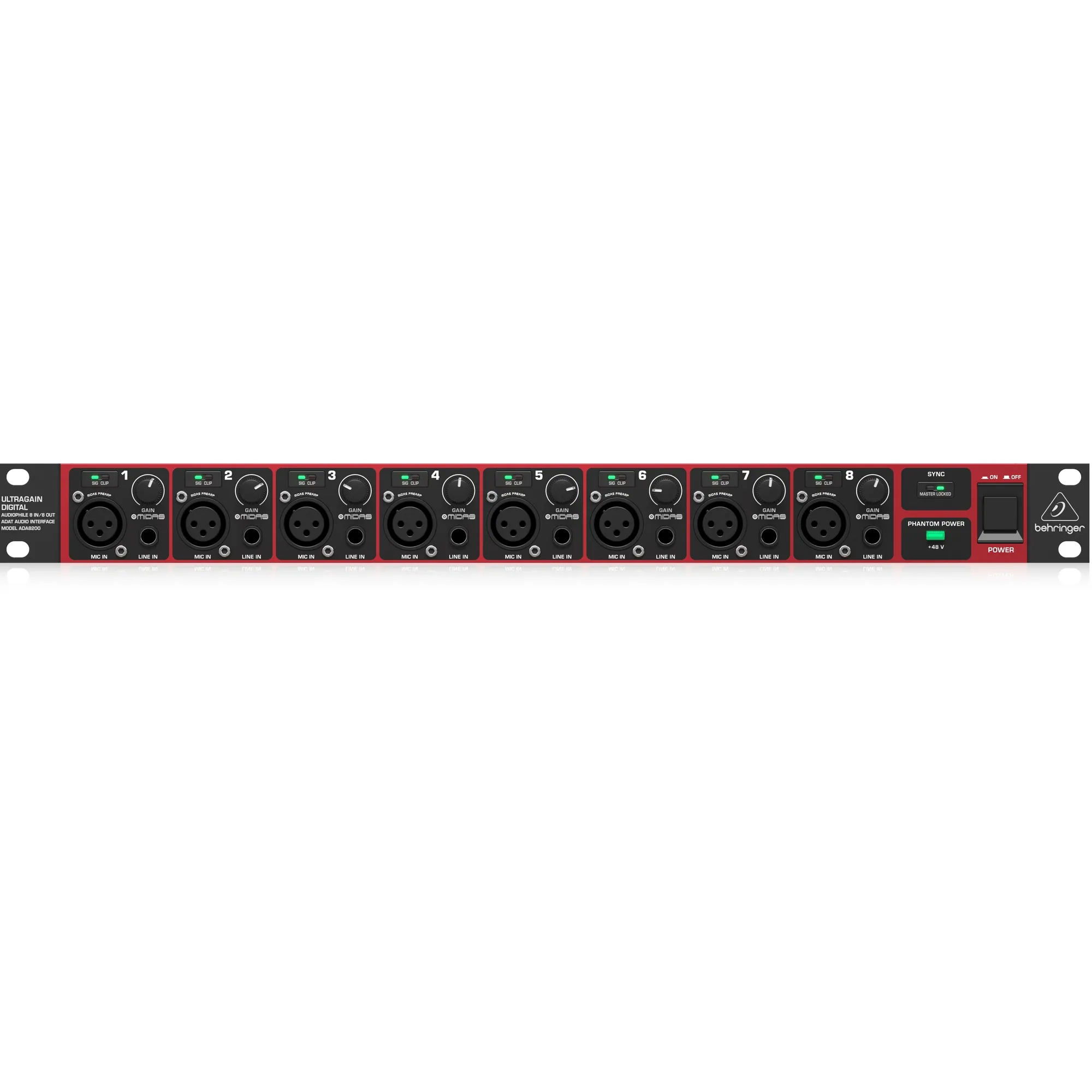 Conversor Digital Behringer ADA8200 Ultra...