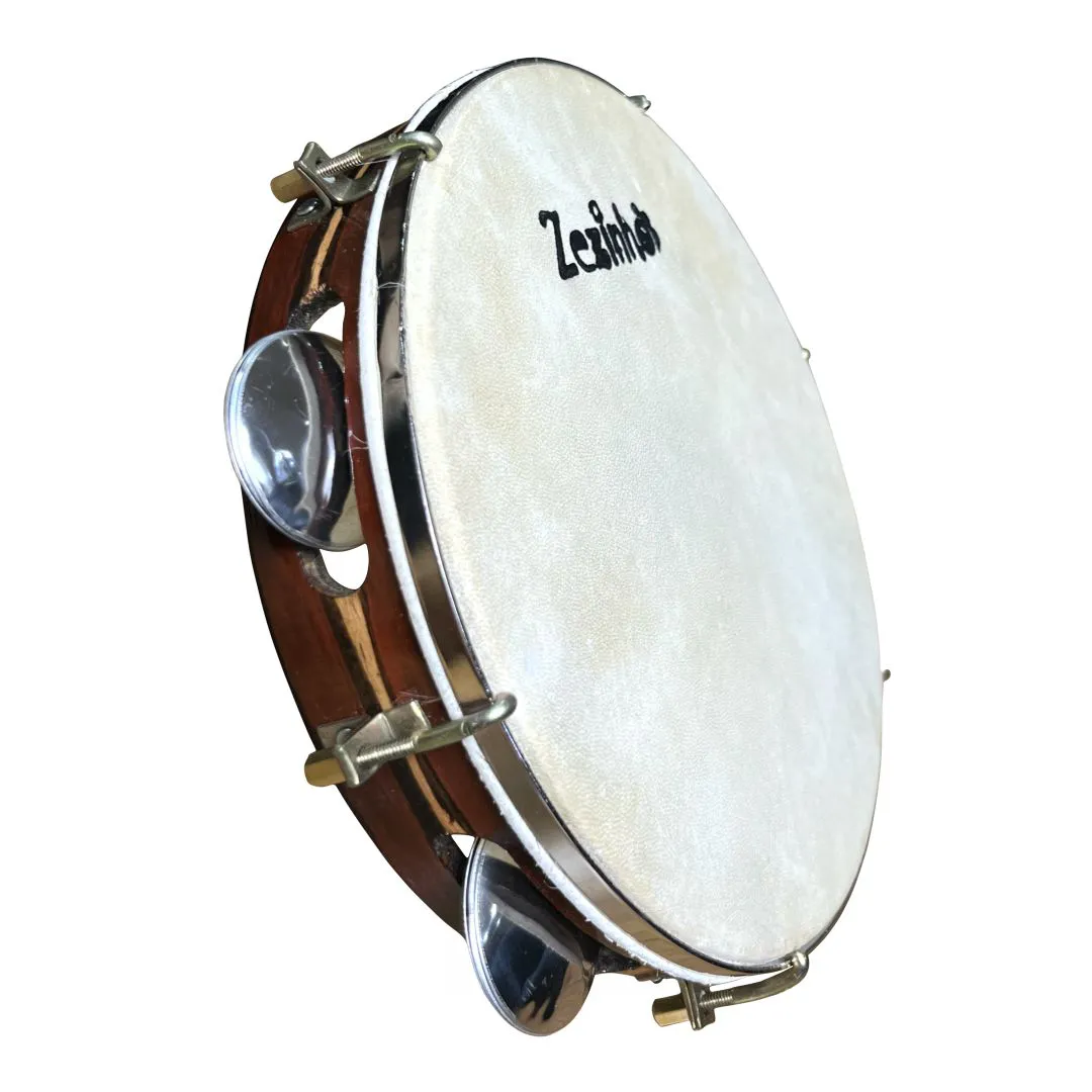 Pandeiro Zezinho 11" Polegadas Couro