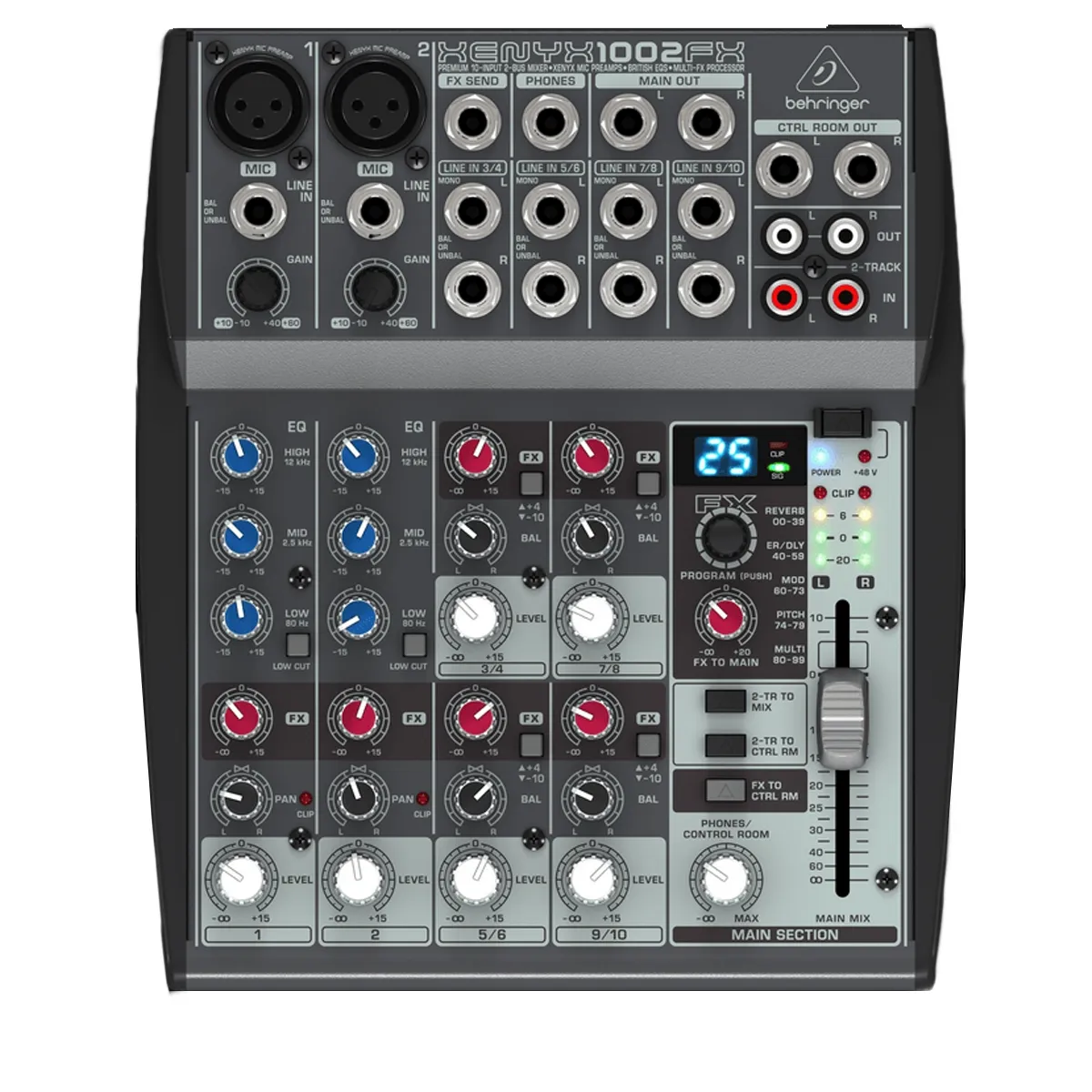 Mesa de Som Analógica Xenyx 1002-FX - Beh...