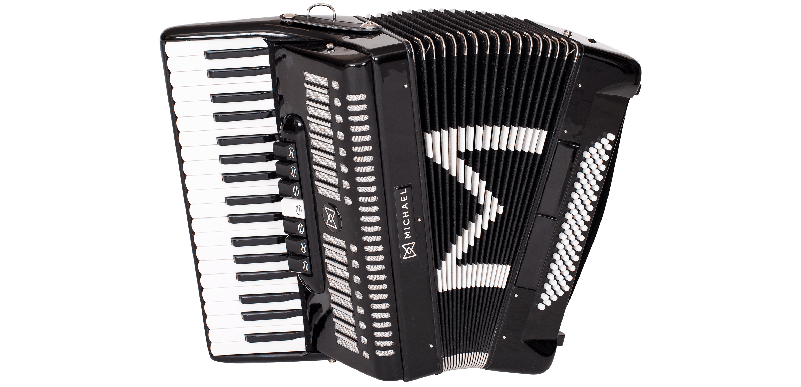 Acordeon Michael 80 Baixos ACM8007N SPB P...