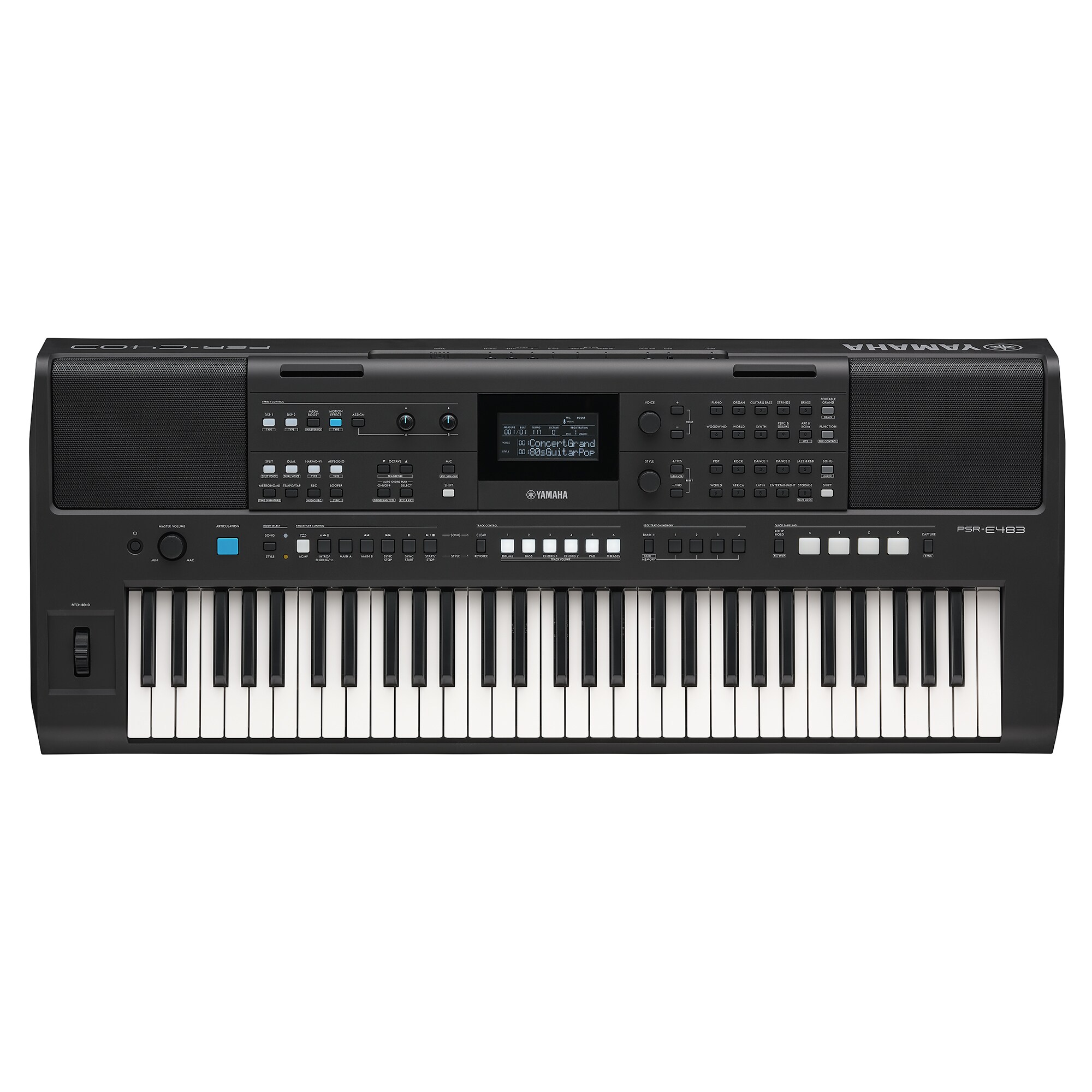 Teclado Arranjador Yamaha PSR‑E483